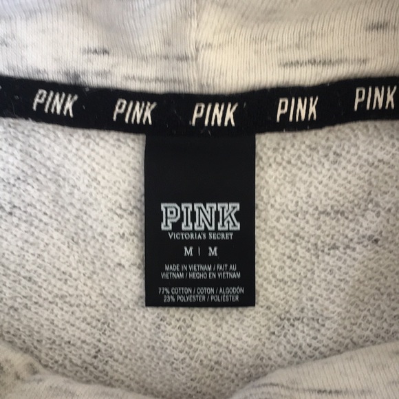 PINK Cowl Neck Pullover Sweatshirt, size Medium 🖤 - Picture 6 of 16